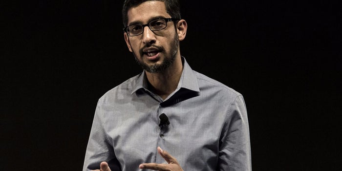 Google's CEO Predicts Shift From a Mobile World to an AI World