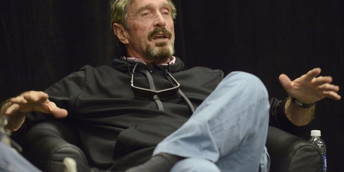 Anti-Virus Software Pioneer John McAfee Named CEO of Investment Firm