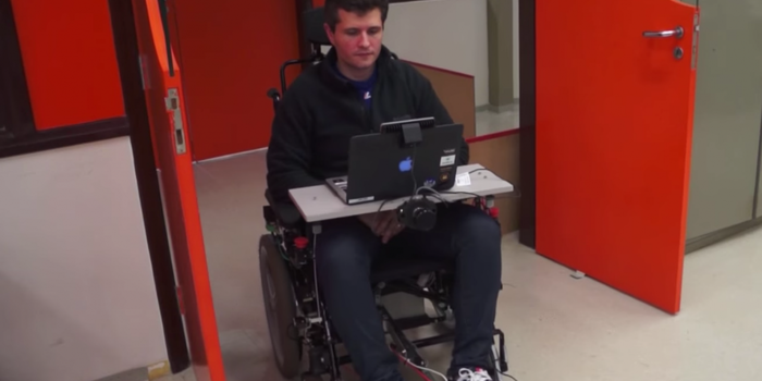 All You Need to Control This Wheelchair Is Your Face