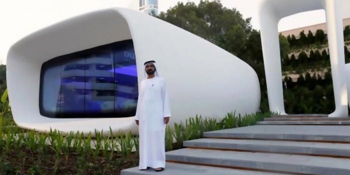 This May Be the World's First Functioning 3-D Printed Building