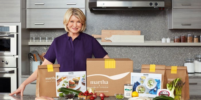 Martha Stewart Has Now Entered the Meal-Delivery Space