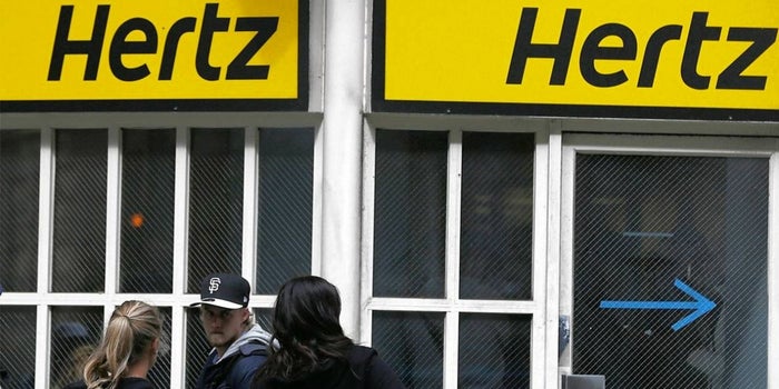 Hertz Signs Rental Deals With Uber and Lyft