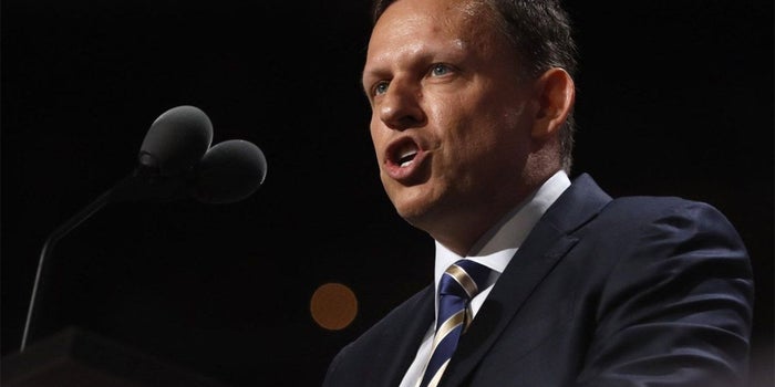 Peter Thiel Tells Republican Convention that America Needs a Tech Upgrade