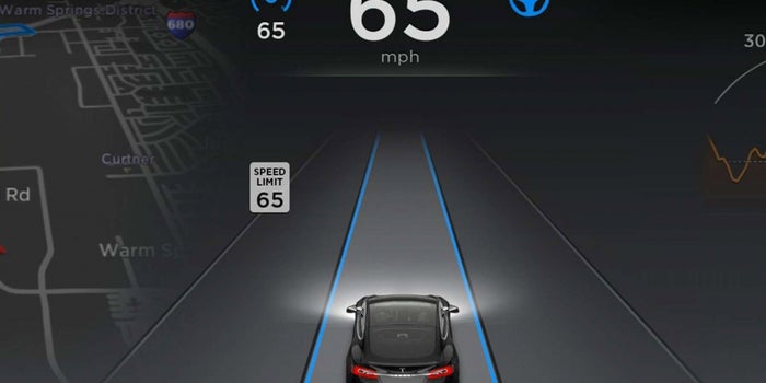 Tesla Model S Speeding Before Fatal Crash