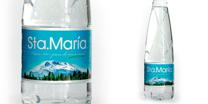Descubre el significado de esta botella de Agua Santa María