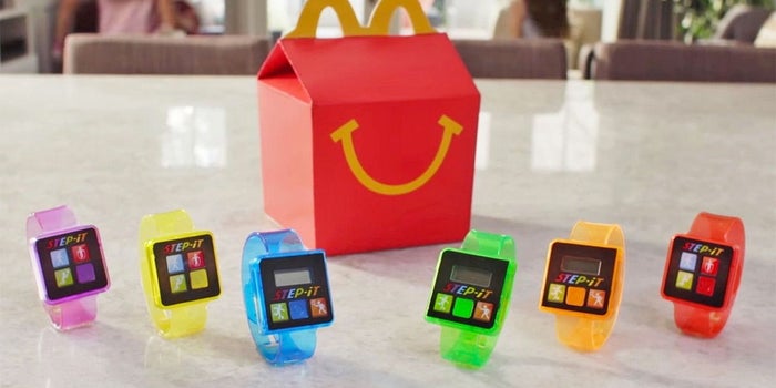 McDonald's Pulls Plug on Happy Meal Activity Trackers