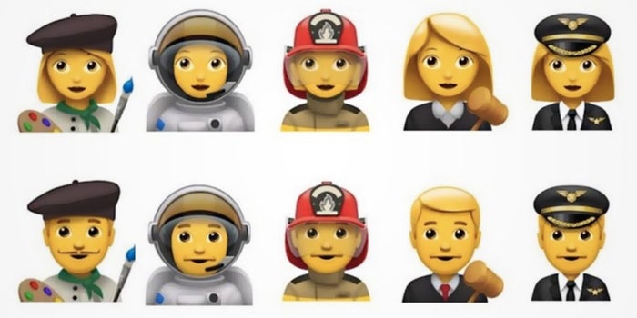 Apple Proposes 5 New Emoji Professions