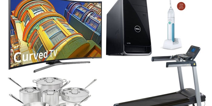 Save Big on This 55-Inch 4K Samsung Curved TV, Folding Treadmill and More