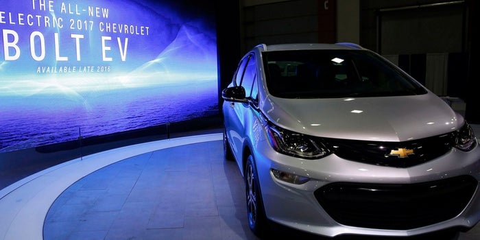 GM Sets Bolt Electric Car Price at $37,495