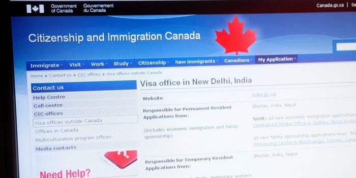Canada's Immigration Website Crashed Last Night