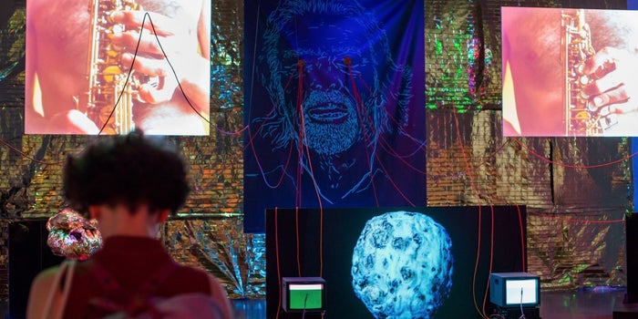 Check Out This Crazy Art Piece Featuring Richard Branson's Face