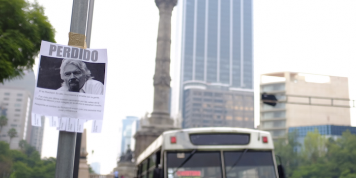El multimillonario Richard Branson se 'perdió' en la Ciudad de México