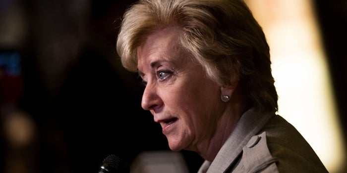 Trump Chooses Pro Wrestling Magnate Linda McMahon to Head SBA