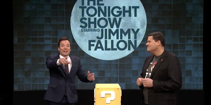 Watch Jimmy Fallon Play Super Mario on iPhone