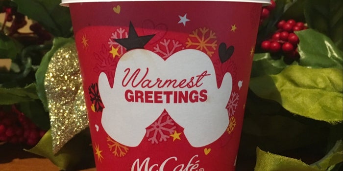 A Guy Just Totally Ruined McDonald's Holiday Cups With a Simple Drawing