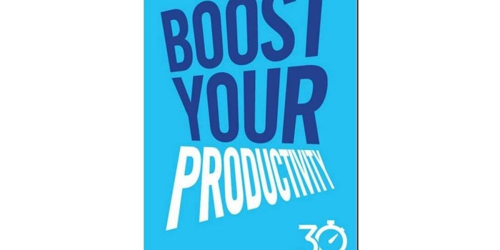 'Boost Your Productivity' eBook Free for a Limited Time