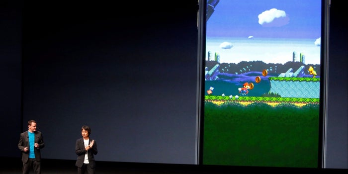 Nintendo in Risky Mobile Games Push With Paid Super Mario Launch on iPhones