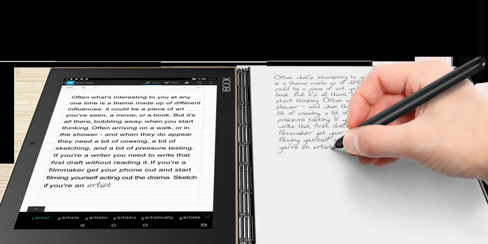 Light It Up: Lenovo Redefines 2-in-1 Category With Yoga Book