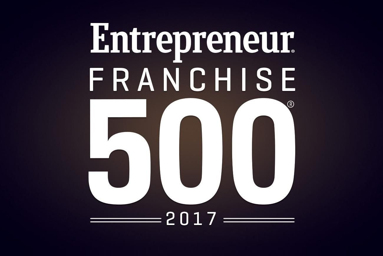 2017 Top Franchises from Entrepreneur's Franchise 500 List