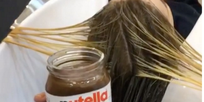 ¿Teñirte el cabello con Nutella? Un gurú de belleza dice que es posible