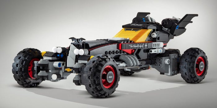 Holy Bricks! Chevy Builds Life-Sized Lego Batmobile.