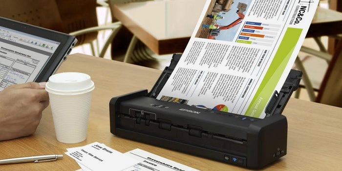 On The Go: Epson Launches Portable Scanners