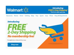 Wal-Mart Ditches Amazon Prime-Like Service, Reduces Free 2-Day Shipping Requirements