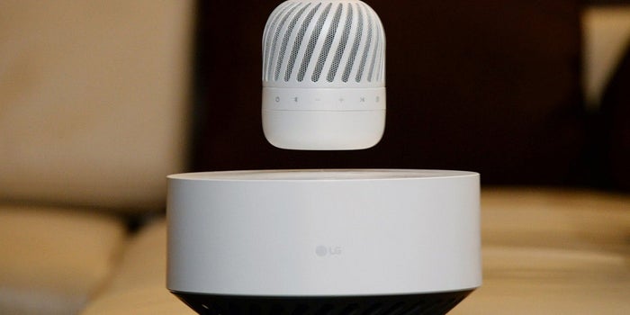 Float On: LG's New Levitating Portable Speaker