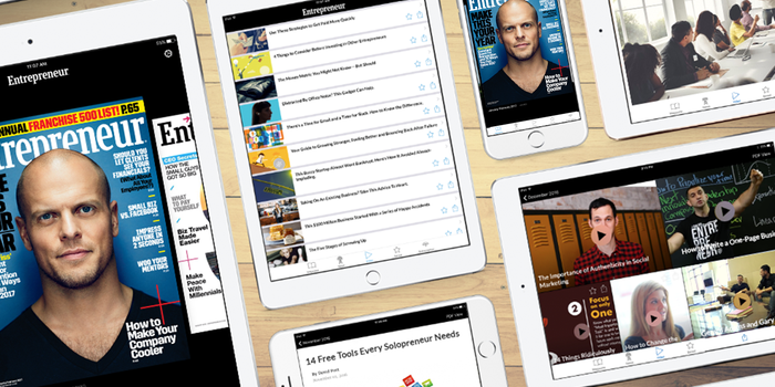 Download Entrepreneur Magazine's App for Apple and Android