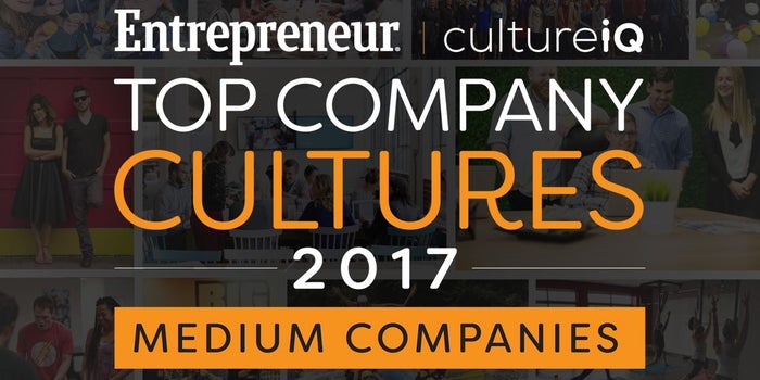 Medium-Sized Companies: The Best Company Cultures in 2017