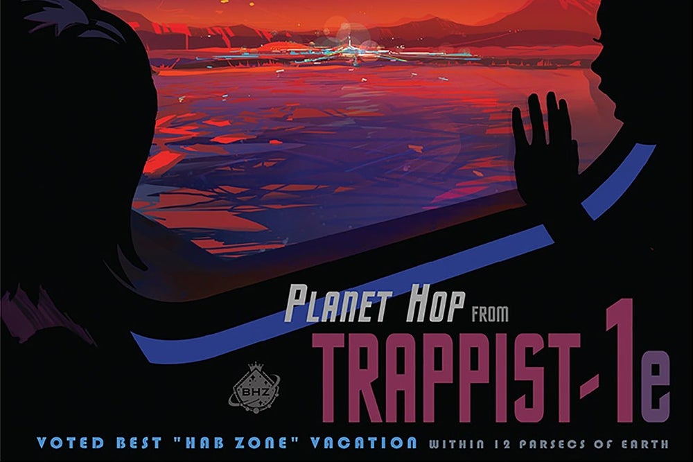 NASA Was So Excited About The New Planetary System It Created Travel Posters