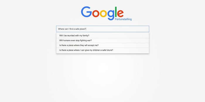 Google Fortunetelling Won't Predict Your Future, But It Will Educate You