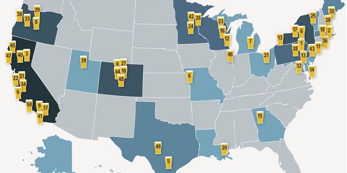 Where Does Your State Rank on This Craft Beer Lovers Map? (Infographic)