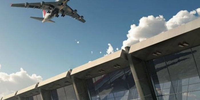 Estacionamiento cerca del aeropuerto
