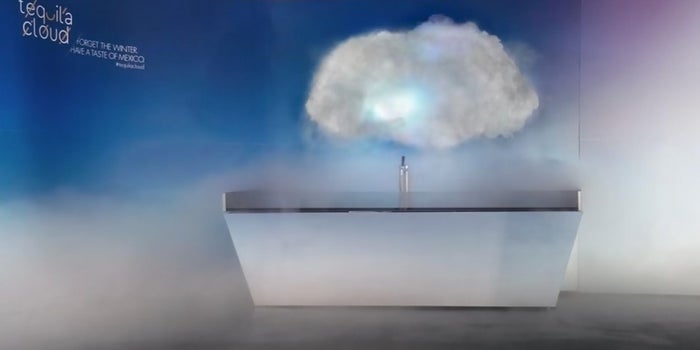 Ad Company Creates Working Tequila Cloud