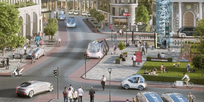 Mercedes and Bosch Team Up to Create Self-Driving Taxi System