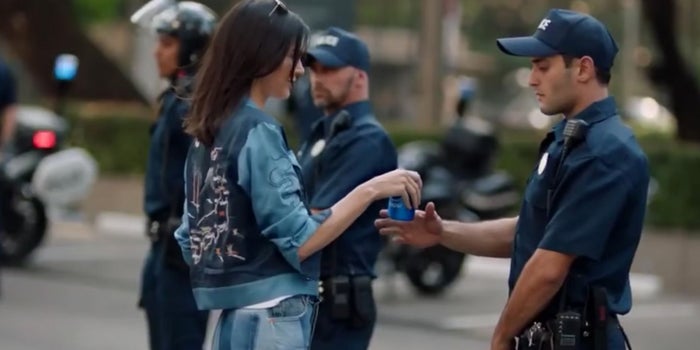 Pepsi Ignites Outrage With Kendall Jenner Ad