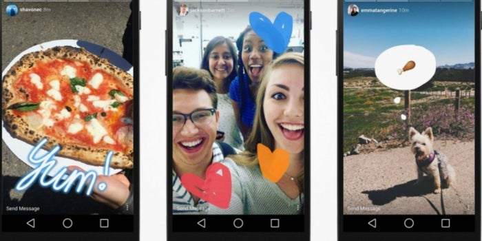 Ahora las Instagram Stories son más populares que Snapchat