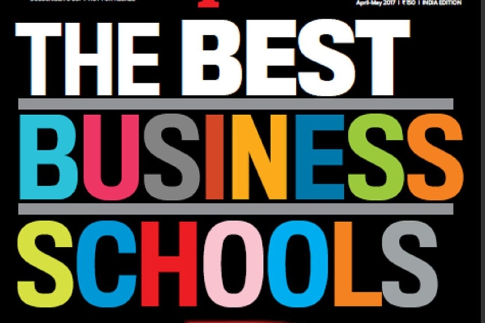 Entrepreneur B-School Survey 2017 Reveals Top #30 in India