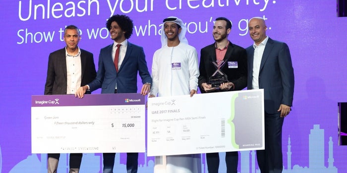 American University In Dubai Team Bags First Place At Microsoft's UAE Imagine Cup 2017