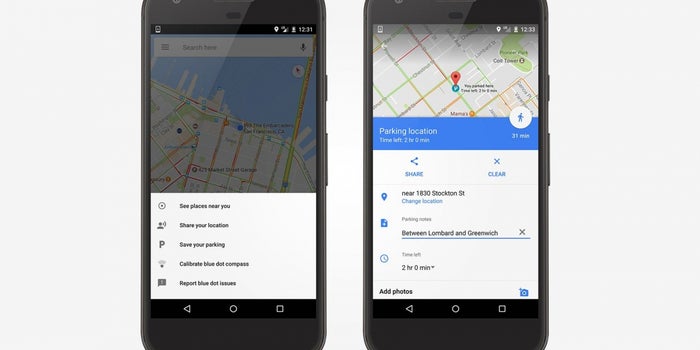 Remember Where You Parked With the Google Maps App