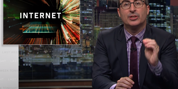 John Oliver Once Again Hilariously Advocates for 'Net Neutrality'