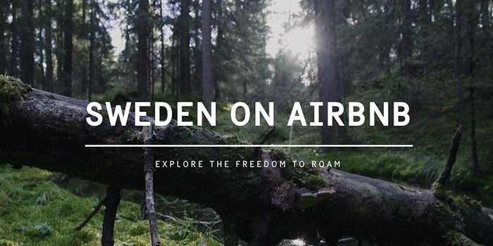 Sweden Lists Itself on Airbnb for Free