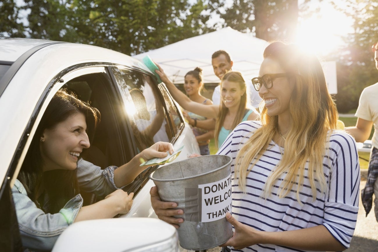 Donating stock options to charity
