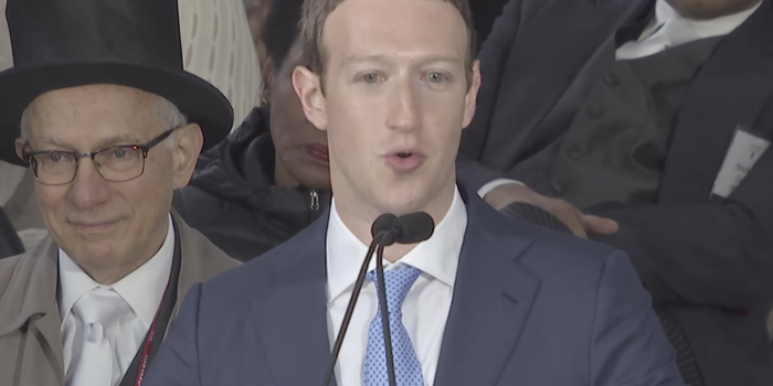 Este es el discurso que dio Mark Zuckerberg en Harvard