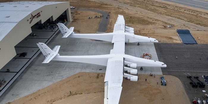 Get a First Look at the World's Largest Airplane
