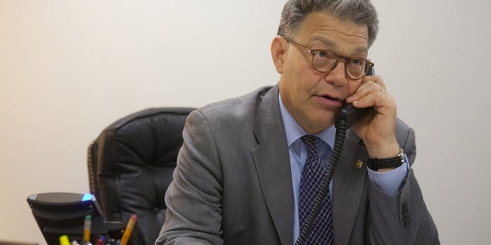 Why Does Senator Al Franken Make Cold Calls?