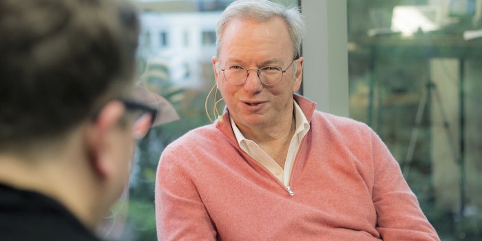 Google's Eric Schmidt: To Maximize Persistence, Do This