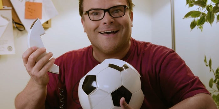 Jack Black Really Wants You To Have a Soccer Ball Phone