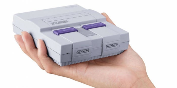¡No es un simulacro! Llega el SNES Mini